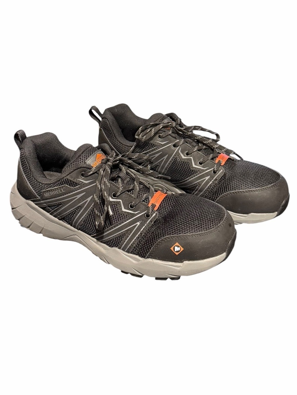 Merrell Fullbench Superlite Alloy Safety Toe Work Shoes Men’s Size 10.5 Worn 2X